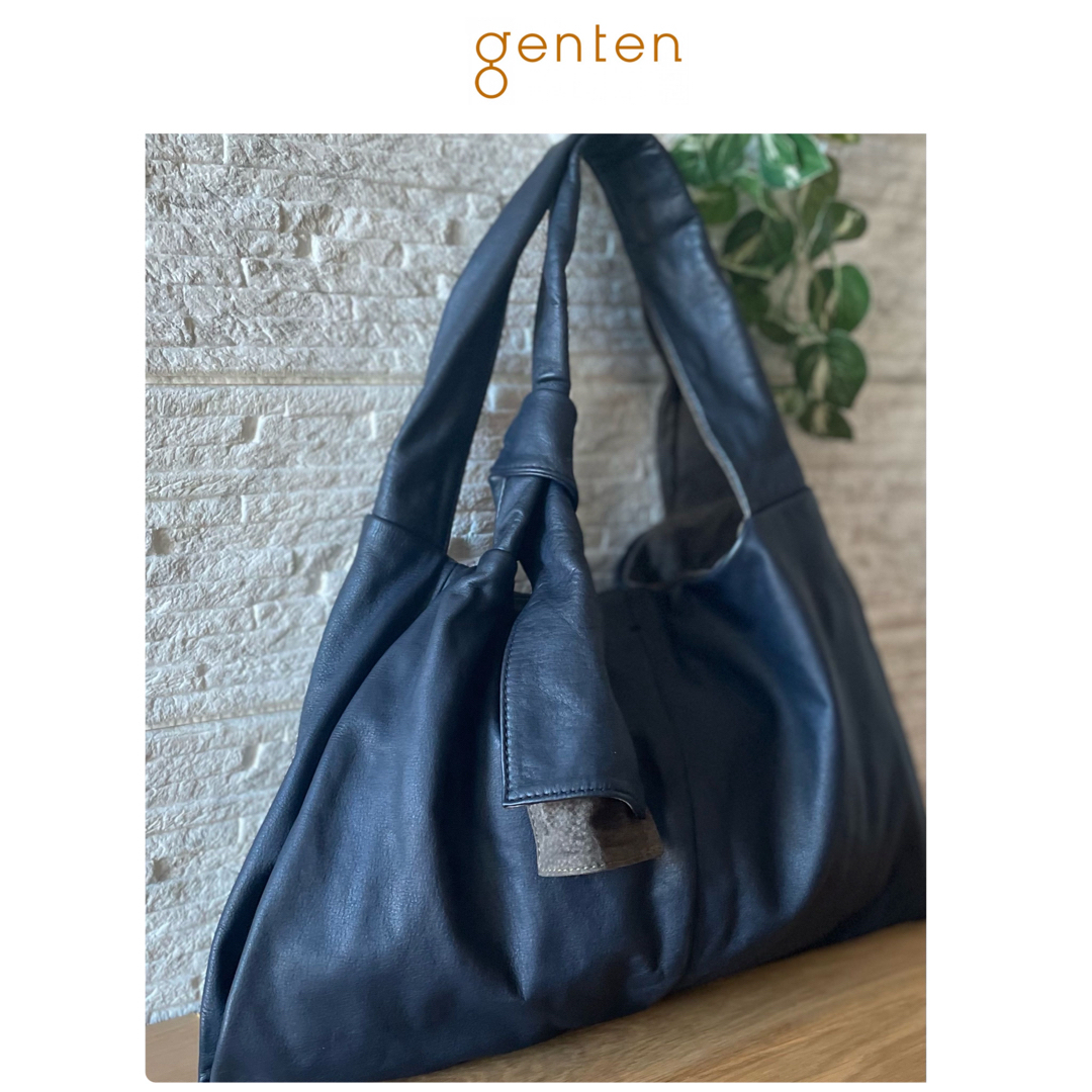 【美品希少】genten ゲンテン MUSUBI (むすび)バッグ大  完売品