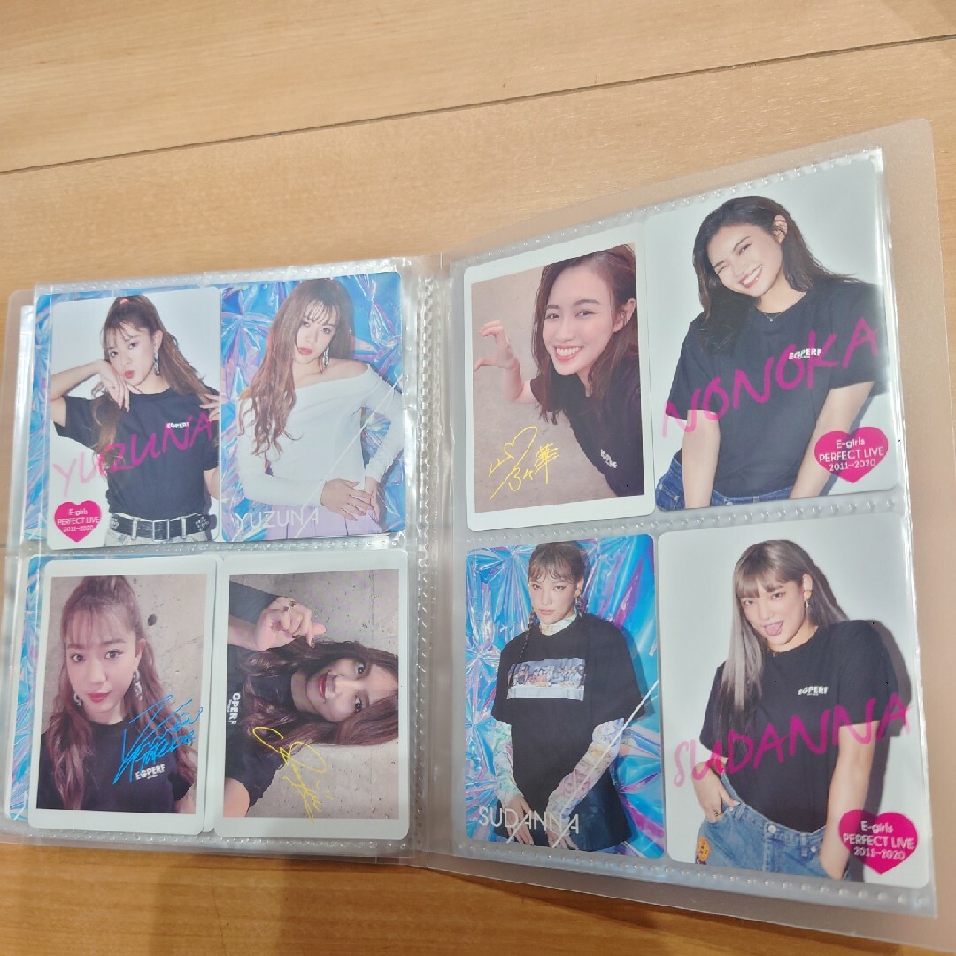 E-girls(イーガールズ)のEGフォトカードセット エンタメ/ホビーのタレントグッズ(アイドルグッズ)の商品写真