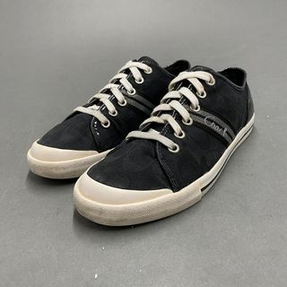 コーチ／COACH シューズ スニーカー 靴 ローカット メンズ 男性 男性用PVC レザー 革 ブラウン 茶  FG3511 TECH RUNNER IN SIGNATURE シグニチャー