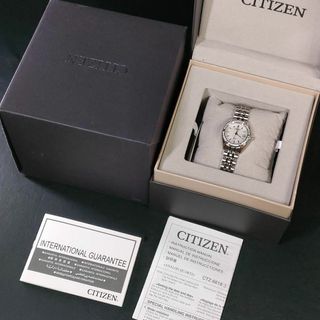 CITIZEN - 極美品【稼働品】CITIZENシチズン ダイヤベゼル シェル