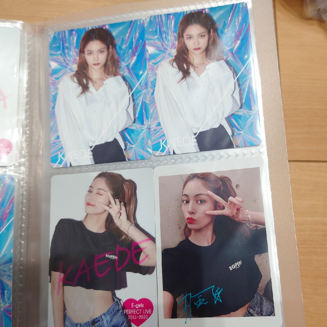 E-girls(イーガールズ)の楓フォトカセット エンタメ/ホビーのタレントグッズ(ミュージシャン)の商品写真