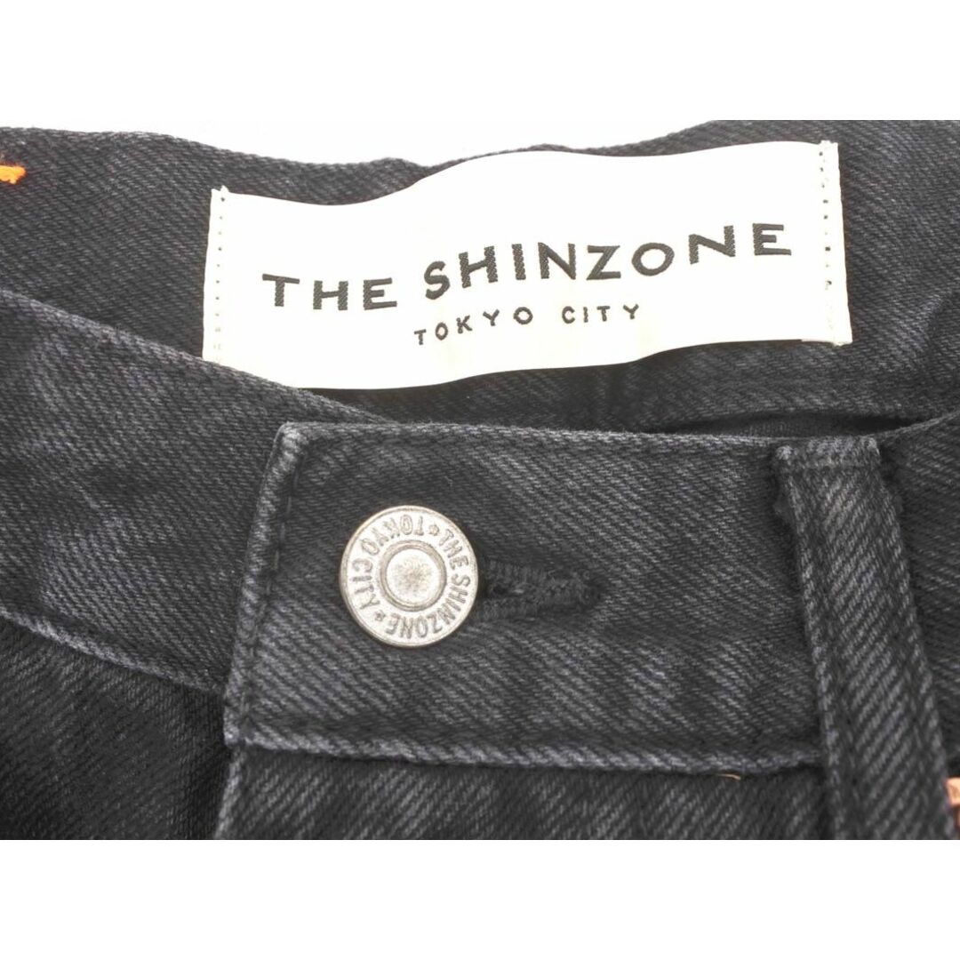 Shinzone(シンゾーン)のShinzone シンゾーン テーパード デニムパンツ sizeP0/黒 ■■ レディース レディースのパンツ(デニム/ジーンズ)の商品写真