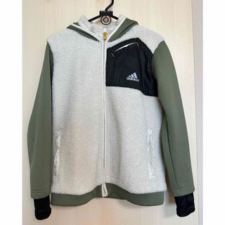 アディダス(adidas)のセール中！adidas ボアジャケット 上着 160cm (ジャケット/上着)