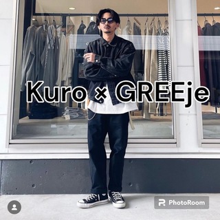クロ(KURO)のKuro × GREEje 別注   KATSURAGI PANTS size2(ワークパンツ/カーゴパンツ)