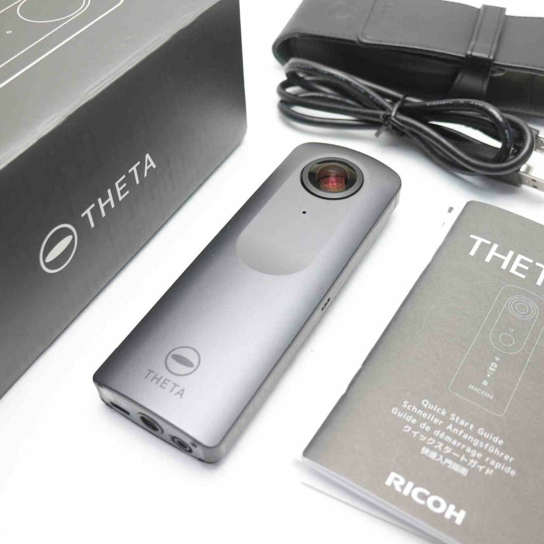 RICOH - 新品同様 RICOH THETA V メタリックグレー の通販 by エコスタ ...