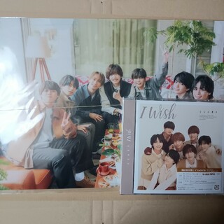 ナニワダンシ(なにわ男子)のI　Wish（初回限定盤1／DVD付）特典オリジナルクリアファイル付(ポップス/ロック(邦楽))