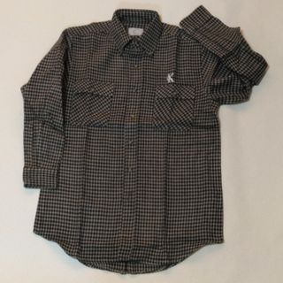 カルバンクライン(Calvin Klein)の紳士 calvin klein ネルシャツ　Fサイズ(シャツ)