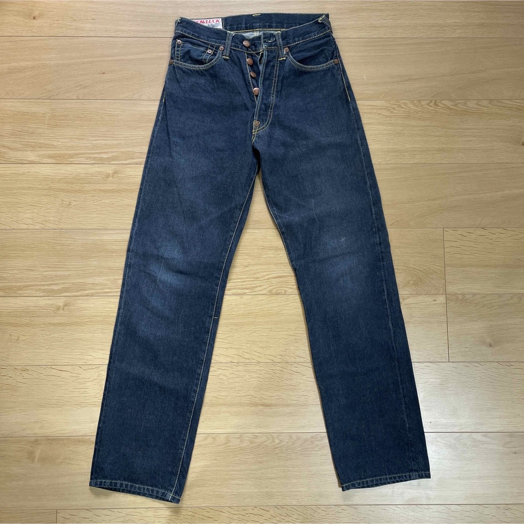 EVISU - エヴィス 道楽dowluck 1930 金刺繍28インチ レア物の EVISU - エヴィス 道楽dowluck 1930 金刺繍28インチ レア物の