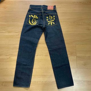 新品!!レアな赤耳!!完売品!!【Lot.2001 No.1】EVISU W34