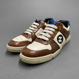 Gucci - 未使用 グッチ GUCCI スニーカー ローカット GGロゴ柄