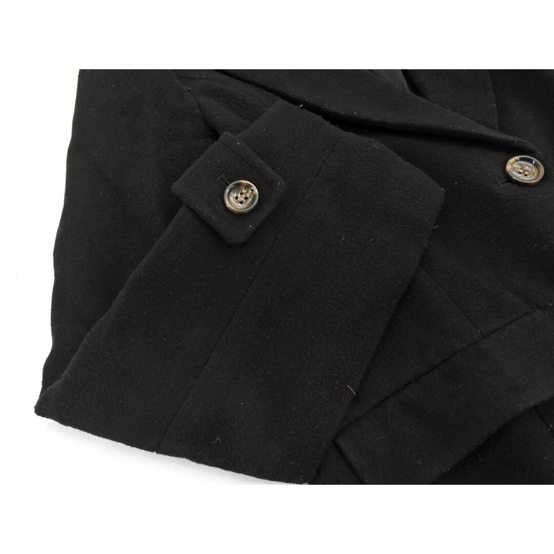 MIIA(ミーア)のMIIA ミーア チェスター コート sizeS/黒 ◆■ レディース レディースのジャケット/アウター(チェスターコート)の商品写真