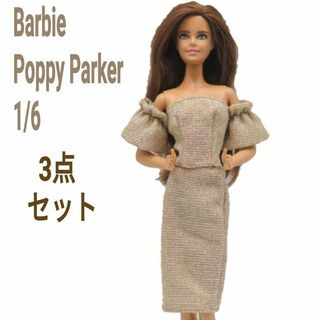 バービー人形 ポピーパーカー ジェニー 服 ドレス アウトフィット 287(キャラクターグッズ)