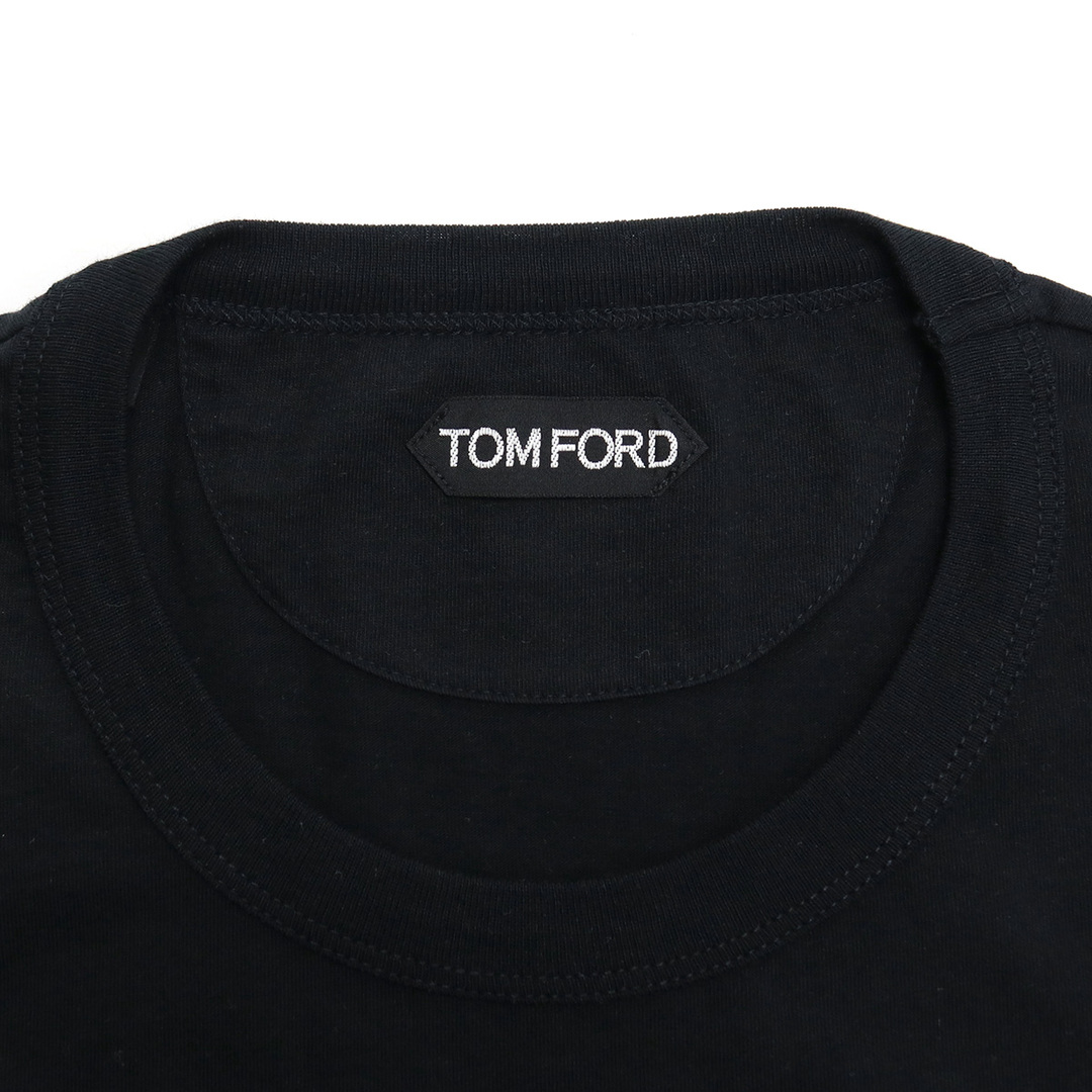 TOM FORD トム フォード BW402 Tシャツ ブラック メンズ