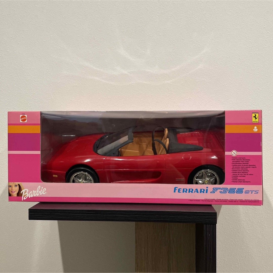 Barbie(バービー)の【新品･未開封】バービー フェラーリ F355  赤色 エンタメ/ホビーのおもちゃ/ぬいぐるみ(ミニカー)の商品写真