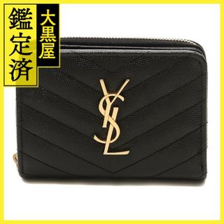 813 美品 イヴサンローラン 2つ折り財布