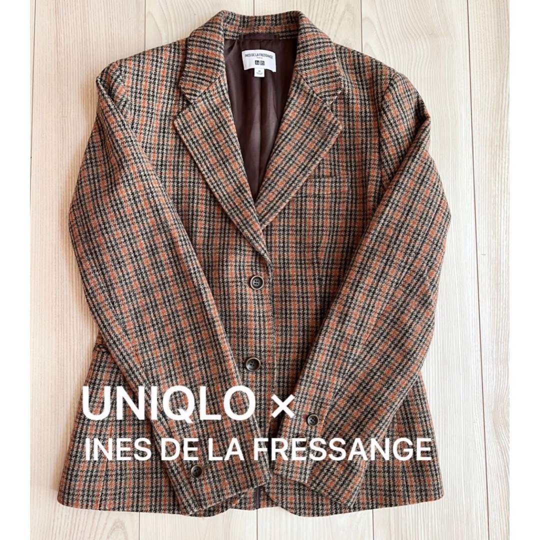 UNIQLO(ユニクロ)のUNIQLO x INES DE LA FRESSANGE ツイードジャケット レディースのジャケット/アウター(その他)の商品写真