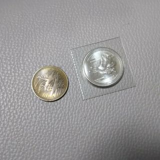 皇太子殿下御成婚記念硬貨　五百円　五千円　セット(貨幣)