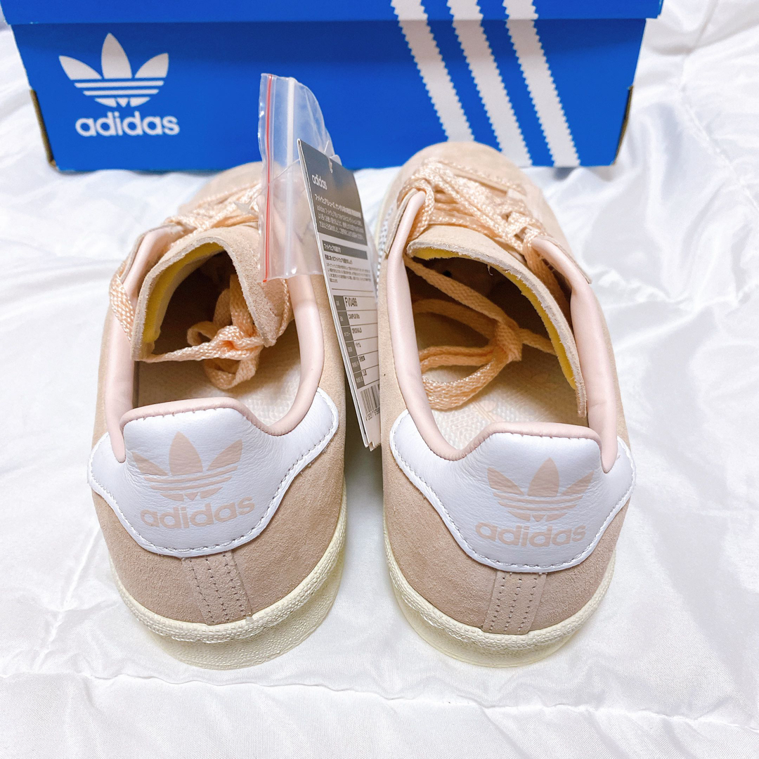 CAMPUS（adidas）(キャンパス)の新品未使用 adidas CAMPUS 80s 27.0cm ピンクベージュ メンズの靴/シューズ(スニーカー)の商品写真