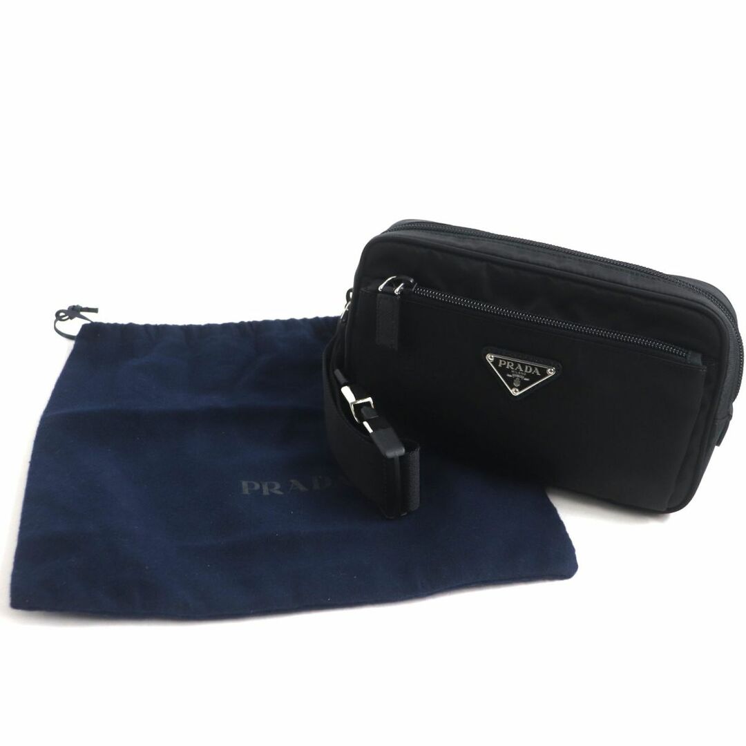 PRADA - 極美品▽PRADA プラダ 2VL977 三角ロゴ付き テスート RE-NYLON