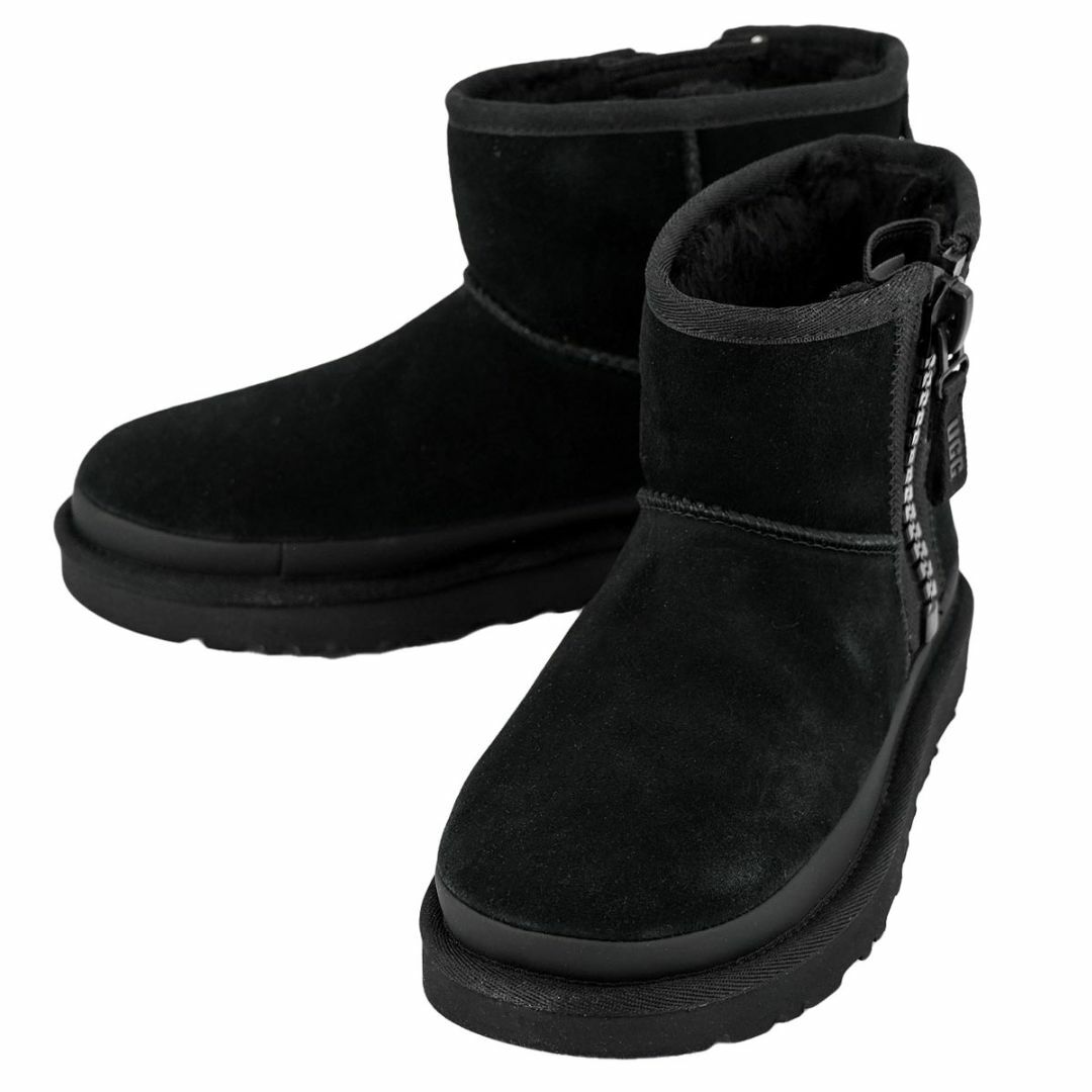 UGG アグ ムートンブーツ　黒　サイズ５　22cm