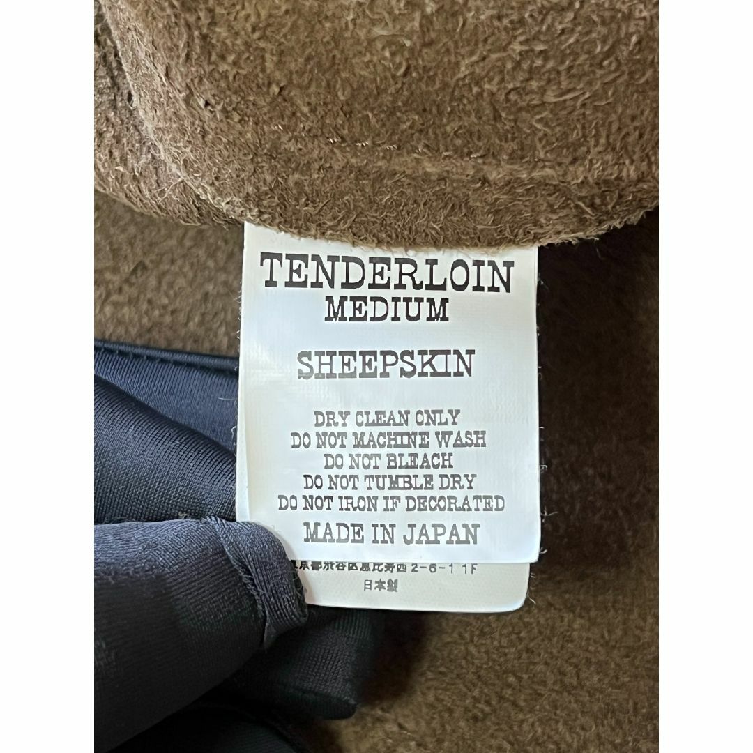 TENDERLOIN(テンダーロイン)の【美品】TENDERLOIN テンダーロイン シープスキン ジャケット メンズのジャケット/アウター(レザージャケット)の商品写真
