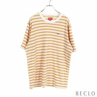 シュプリーム(Supreme)のMulti Stripe Terry Tee Tシャツ コットン オレンジ マルチカラー 18ss(Tシャツ/カットソー(半袖/袖なし))