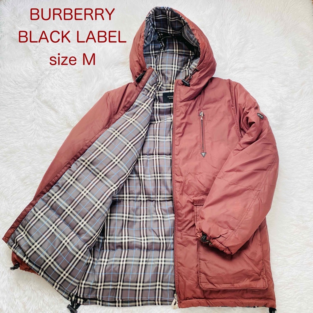 訳あり価格！Burberry バーバリー　メンズ　ダウンジャケット　ノバチェックのサムネイル