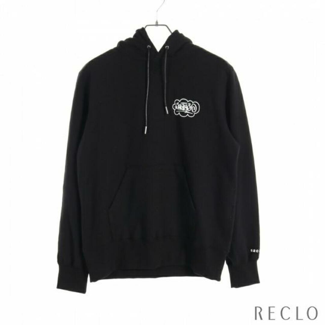 Eric Haze Circle Star Hoodie プルオーバーパーカー コットン ブラック マルチカラー