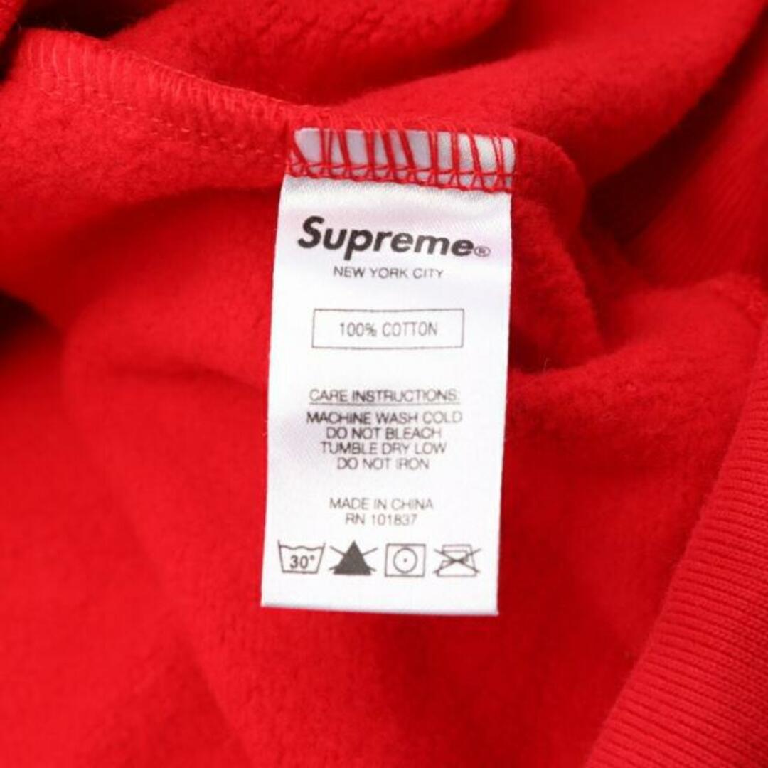 Supreme(シュプリーム)のPaneled Hooded Sweatshirt プルオーバーパーカー コットン レッド ブルーグレー 18AW メンズのトップス(パーカー)の商品写真