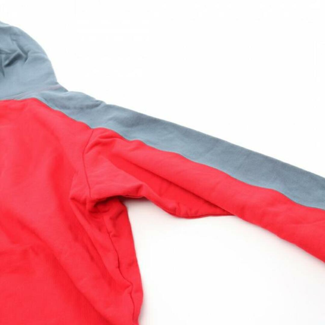 Supreme(シュプリーム)のPaneled Hooded Sweatshirt プルオーバーパーカー コットン レッド ブルーグレー 18AW メンズのトップス(パーカー)の商品写真