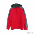 Paneled Hooded Sweatshirt プルオーバーパーカー コット