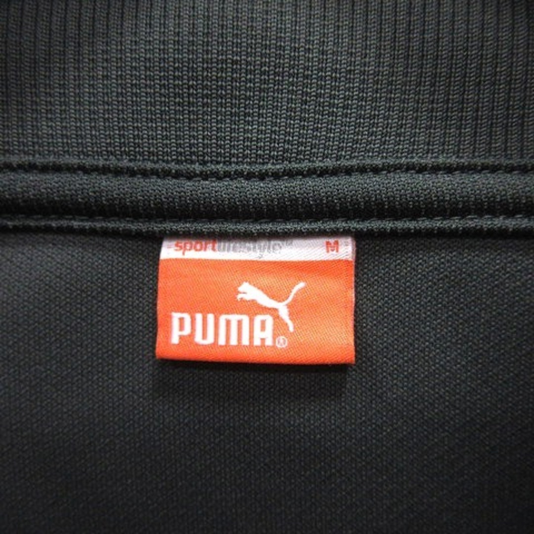 PUMA(プーマ)のプーマ PUMA トラックジャケット ジャージ ライン プリント M グレー レディースのジャケット/アウター(ブルゾン)の商品写真