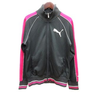 プーマ(PUMA)のプーマ PUMA トラックジャケット ジャージ ライン プリント M グレー(ブルゾン)