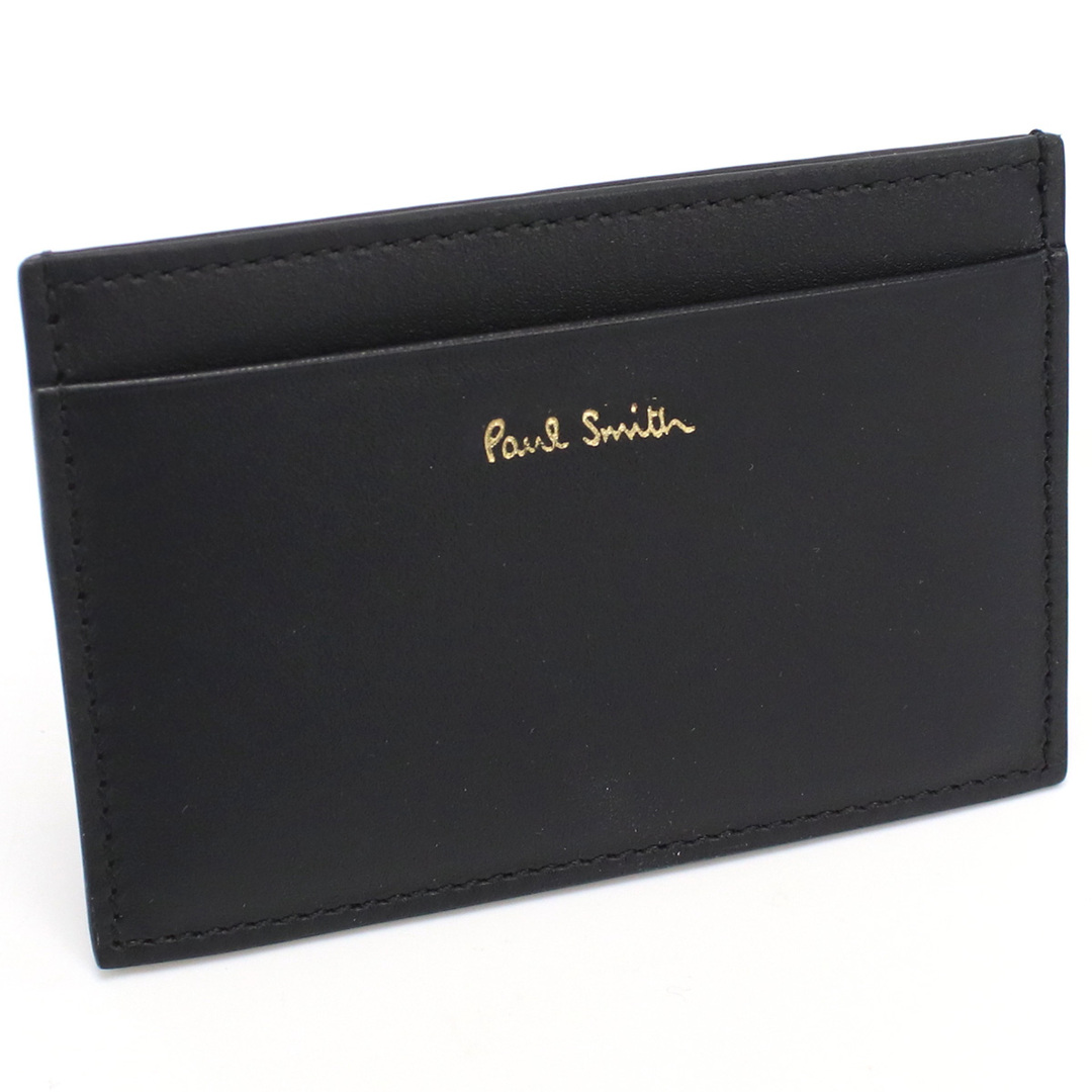 Paul Smith(ポールスミス)のPaul Smith ポール・スミス M1A4768 カードケース BLACK ブラック メンズ メンズのファッション小物(名刺入れ/定期入れ)の商品写真