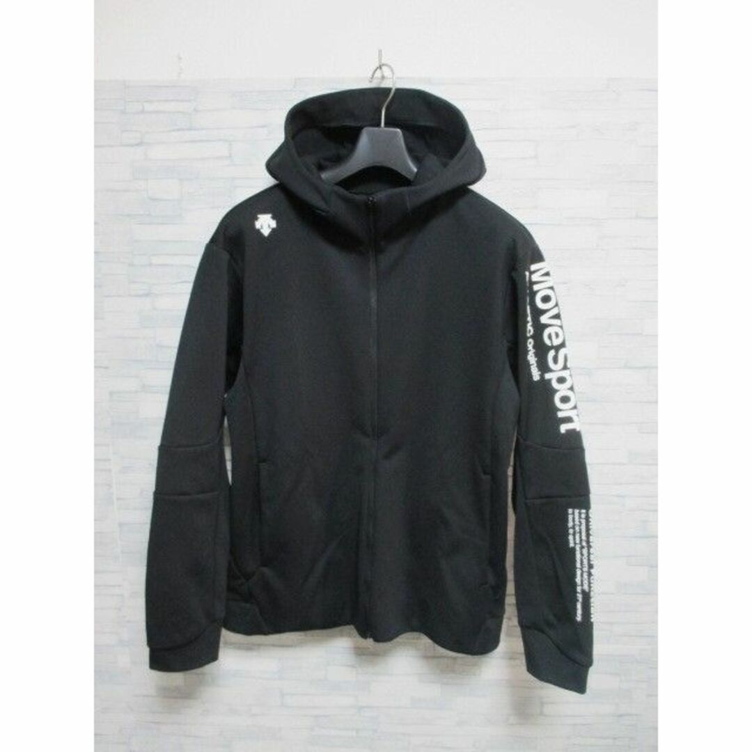 DESCENTE - ☆デサント ロゴ プリント デザイン パーカー/メンズ DESCENTE - ☆デサント ロゴ プリント デザイン パーカー/メンズ