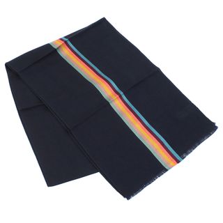 ポールスミス(Paul Smith)のPaul Smith ポール・スミス M1A454D マフラー ネイビー系 メンズ(マフラー)