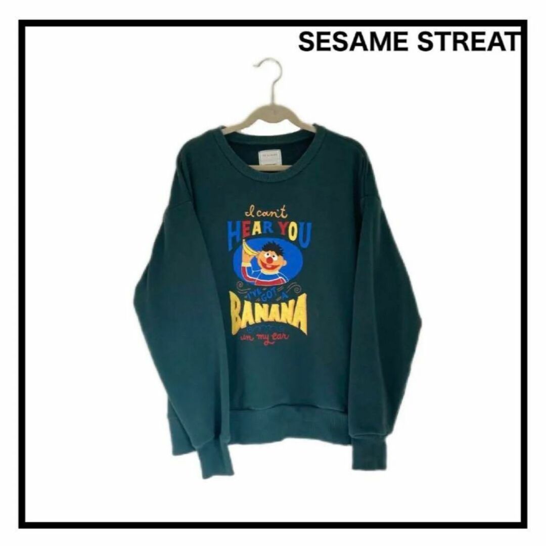 sesame street セサミストリート  ヴィンテージ　スウェット