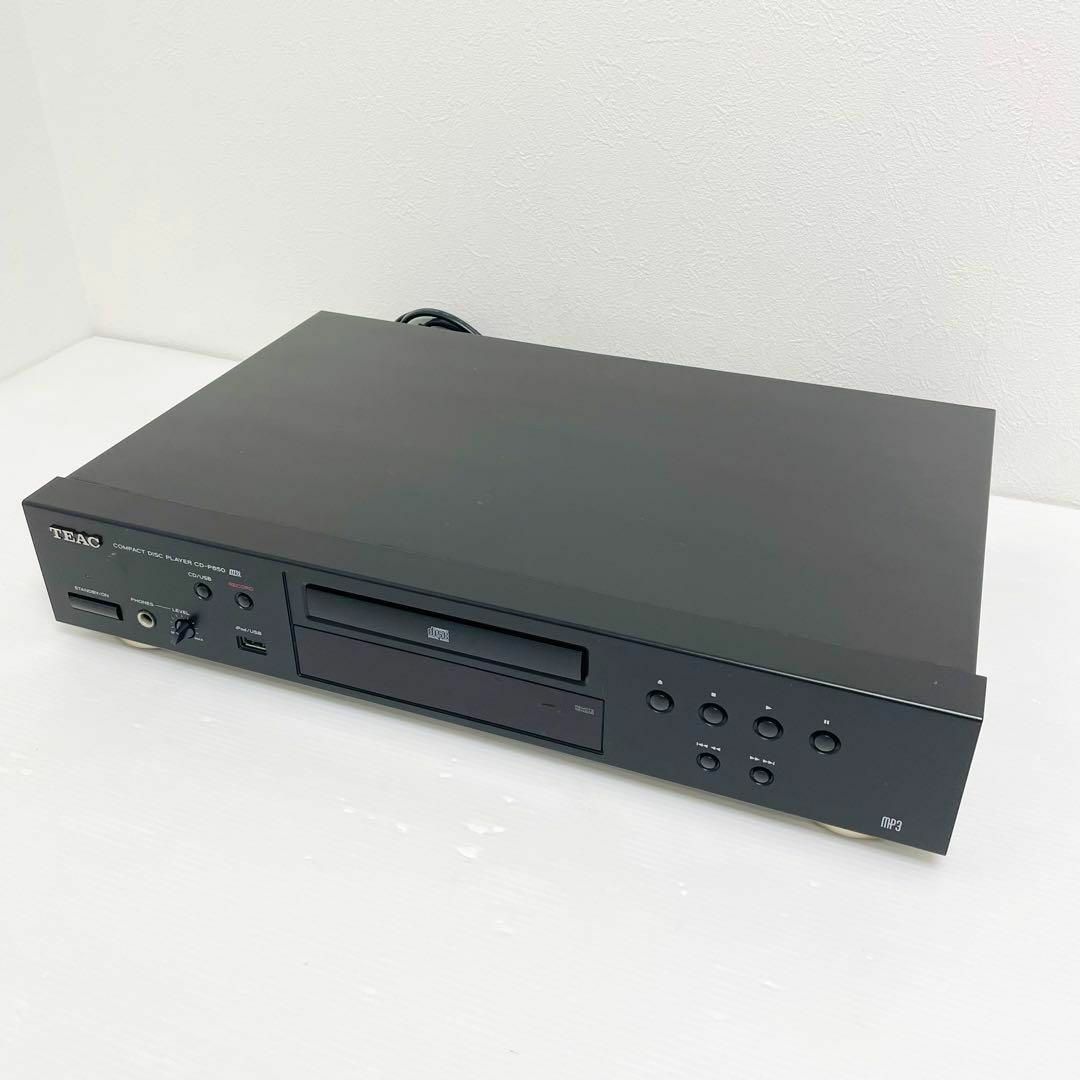 商品をSale価格 動作品 TEAC iPod対応 CDプレーヤー CD-P650-B