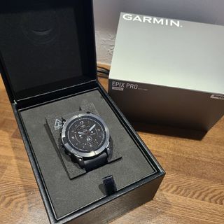 ガーミン(GARMIN)のepix Pro(Gen 2) 51mm  レザー・シリコンバンド(その他)