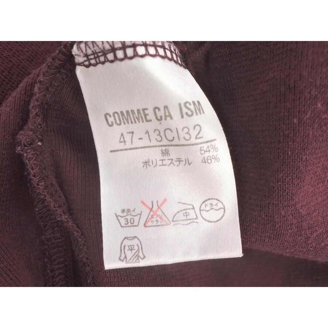 COMME CA ISM(コムサイズム)のCOMME CA ISM コムサイズム プルオーバー シャツ カットソー sizeM/えんじ ◇■ メンズ メンズのトップス(Tシャツ/カットソー(七分/長袖))の商品写真