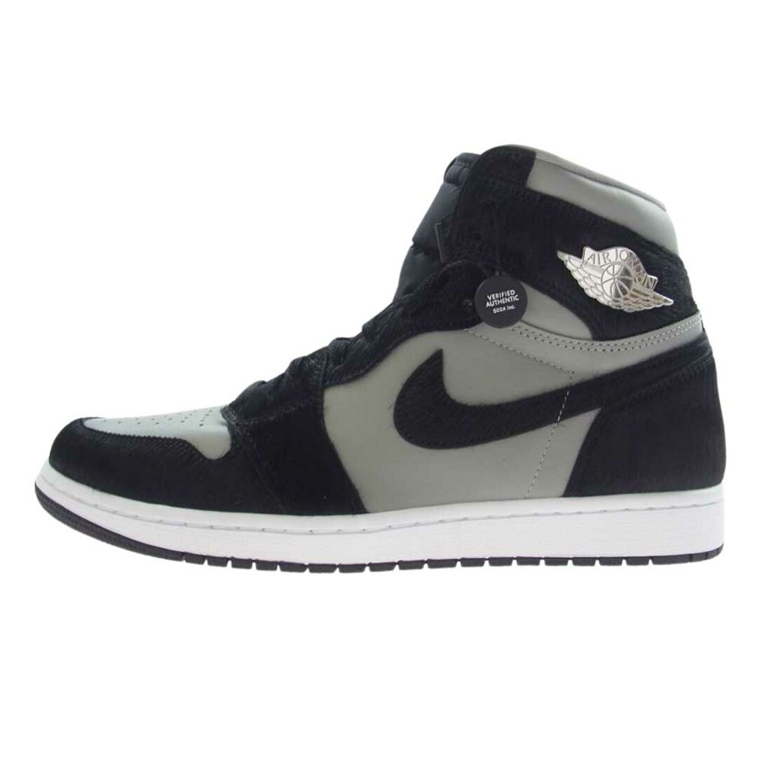 NIKE AIR JORDAN ナイキ ジョーダン スニーカー DZ2523-001 WMNS Air Jordan 1 Retro High OG Medium Grey ウィメンズ レトロ ハイ OG ミディアム グレー ハイカット スニーカー ブラック系 グレー系 29cm【新古品】【未使用】