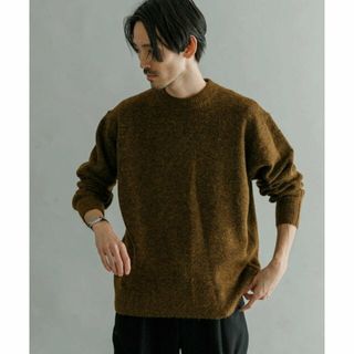 アーバンリサーチ(URBAN RESEARCH)の【BROWN】『UR GREEN』クルーネックニット(ニット/セーター)