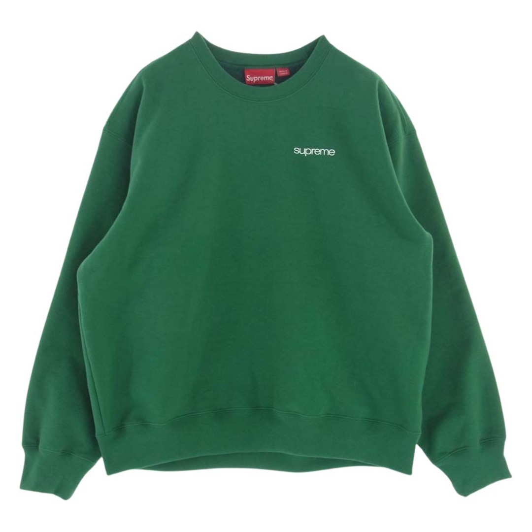 Supreme シュプリーム スウェット 23AW Nyc Crewneck ニューヨーク クルーネック スウェット トレーナー  グリーン系【新古品】【未使用】【中古】 | フリマアプリ ラクマ