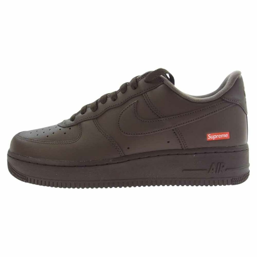 Supreme シュプリーム スニーカー CU9225-200 NIKE AIR FORCE 1 AF1 LOW BAROQUE BROWN ナイキ エアフォース ローカット スニーカー ブラウン系 27.5cm【新古品】【未使用】