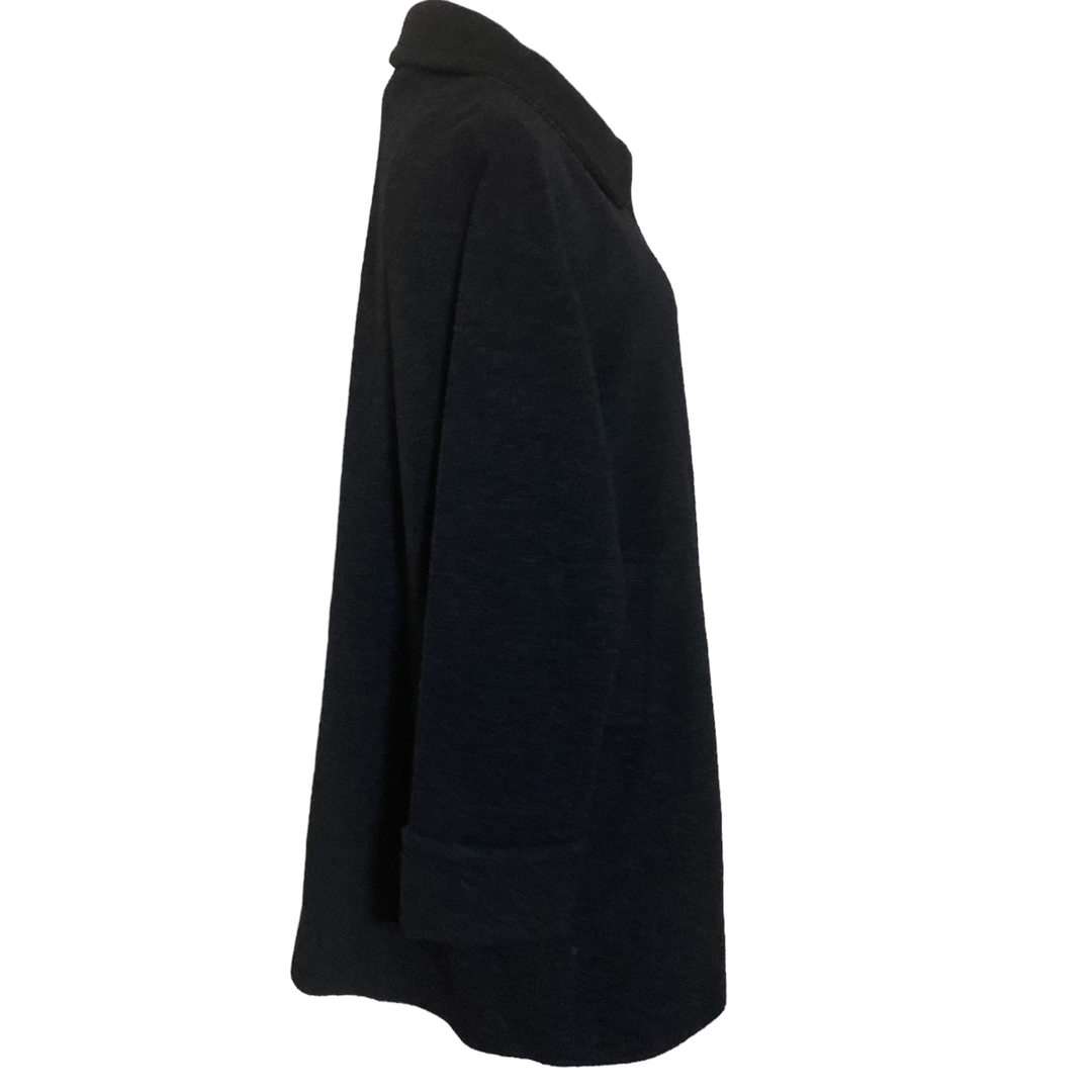ロングコート美品レリアン　キャラオクルス　シンプルにお洒落なウールコート　サイズ11号、L