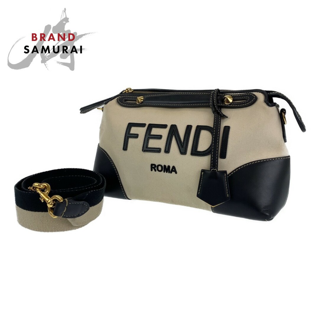 FENDI フェンディ バイザウェイ ホワイト 白 8BL146 ACNW ハンドバッグ 2way ショルダーバッグ レディース 403875