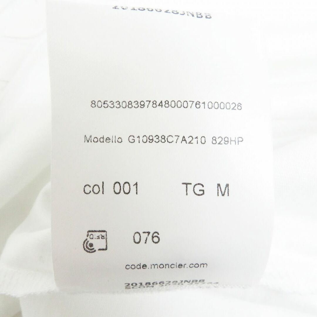 MONCLER - 美品□21SS MONCLER/モンクレール MAGLIA GIROCOLLO ロゴ