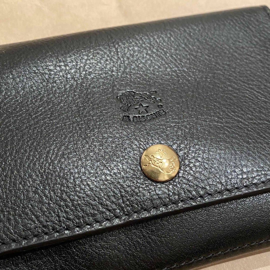 IL BISONTE - 折り財布 二つ折り財布 ミニ財布 コインケース 小銭入れ
