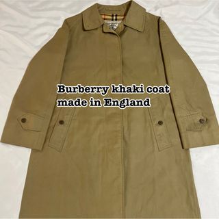 BURBERRY - 本物上質○ ステンカラーコート ヴィンテージバーバリーの