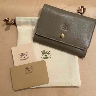 IL BISONTE - 折り財布 ミニ財布 二つ折り財布 コインケース 小銭入れ